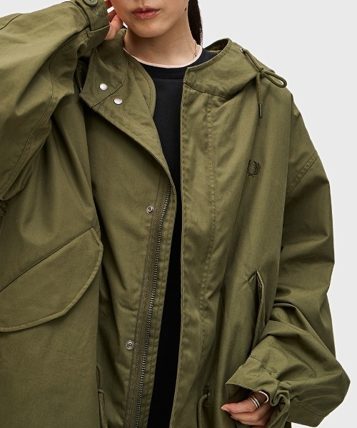 Oversized Fishtail Parka Jacket／オーバーサイズフィッシュテイル