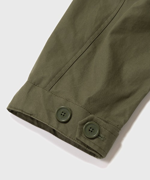 FRED PERRY（フレッドペリー）の「Oversized Fishtail Parka Jacket／オーバーサイズフィッシュテイルパーカジャケット（モッズコート・メンズ・ブラック/ダークグリーン・M/S/XS）」の14枚目の写真