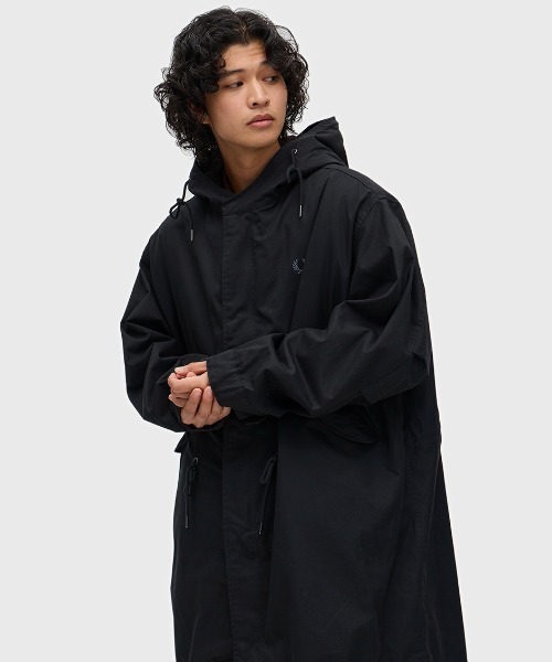 FRED PERRY モッズコート ネイビー FISHTAIL PARKA FRED PERRY（フレッドペリー）の「Men Fishtail Parka（モッズコート