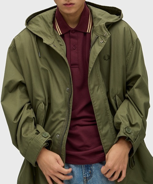 Oversized Fishtail Parka Jacket／オーバーサイズフィッシュテイル