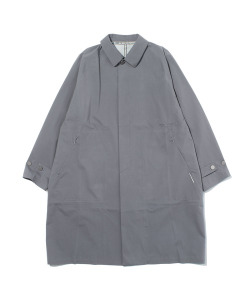 F/CE. （エフシーイー）の「F/CE. PERTEX BALMACAAN COAT / エフシーイー  パーテックス バルマカーンコート（ステンカラーコート・メンズ・ネイビー/ブラック/グレー・MEDIUM/LARGE）」の3枚目の写真