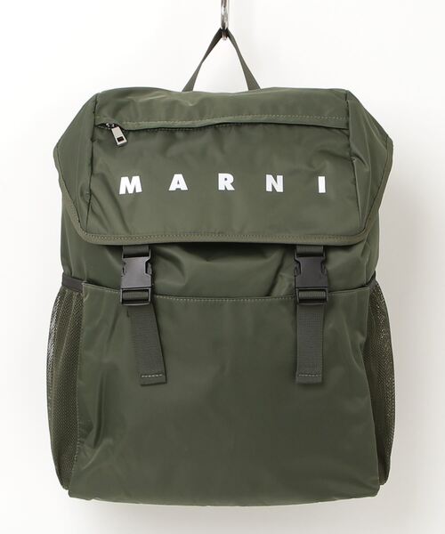 MARNI(マルニ)の「キッズ バックパック MARNI KID(バックパック/リュック・キッズ・カーキ/ブラック・UNI)」の15枚目の写真