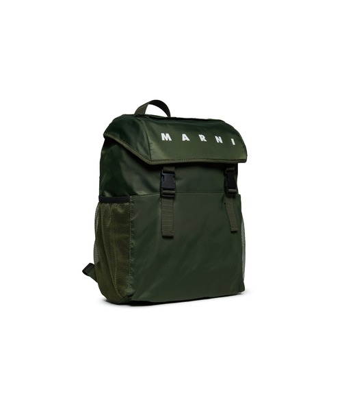 MARNI(マルニ)の「キッズ バックパック MARNI KID(バックパック/リュック・キッズ・カーキ/ブラック・UNI)」の9枚目の写真