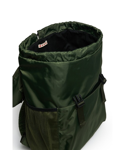 MARNI(マルニ)の「キッズ バックパック MARNI KID(バックパック/リュック・キッズ・カーキ/ブラック・UNI)」の8枚目の写真