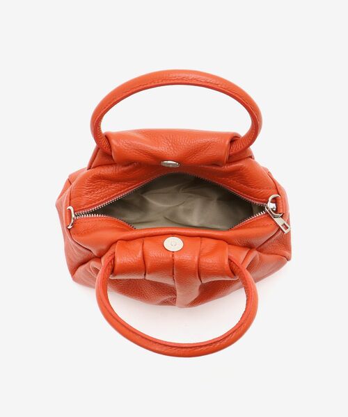 le.coeur blanc（ルクールブラン）の「MILLELA FIRENZEギャザーショルダーバッグ（ショルダーバッグ・レディース・オレンジ/オフホワイト/ブラック・FREE）」の8枚目の写真