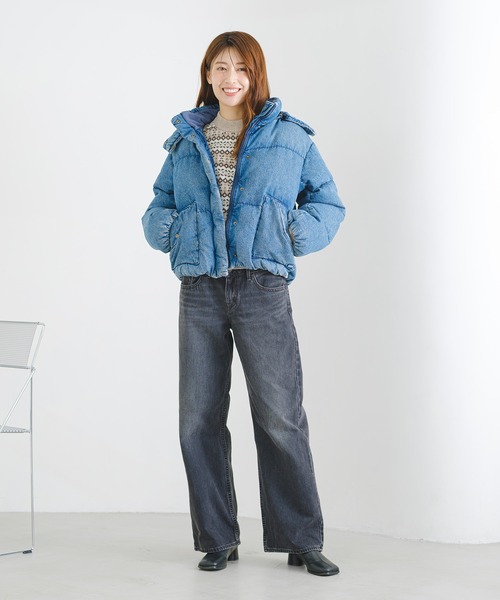 セール】Levi's/リーバイス ウエスタンショートバブルパファー