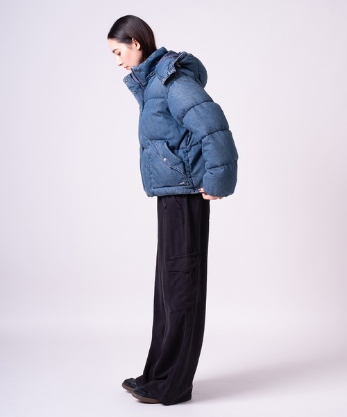 ツ*ー様 LEO様パボ　  Jeans ダウンジャケ セール】Levi's/リーバイス ウエスタンショートバブルパファー