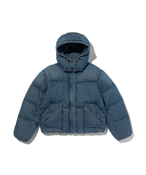 Levi's(リーバイス)の「Levi's/リーバイス ウエスタンショートバブルパファージャケット(ダウンジャケット/コート・レディース・ダークインディゴブルー・M/S/XS)」の6枚目の写真
