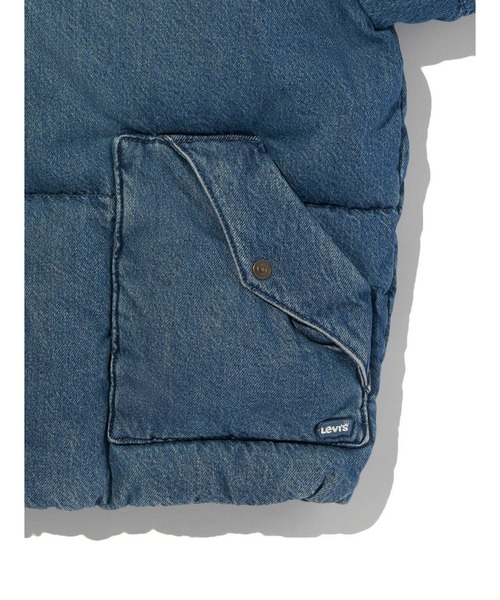 Levi's(リーバイス)の「Levi's/リーバイス ウエスタンショートバブルパファージャケット(ダウンジャケット/コート・レディース・ダークインディゴブルー・M/S/XS)」の10枚目の写真