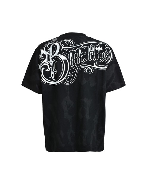 BREATH(ブレス)の「SUICIDE BLACK LETTERD LOGO TEE(Tシャツ/カットソー・メンズ・ブラック・LARGE/MEDIUM/X-LARGE)」の2枚目の写真