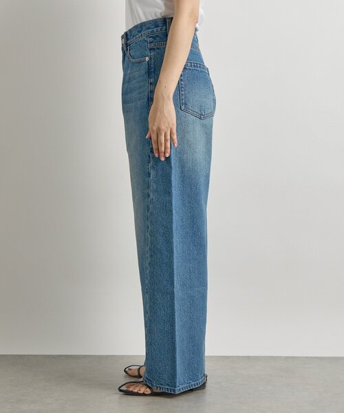 RIVE DROITE（リヴドロワ）の「【MONN.:.(モン)】フロントナローデニムパンツ（デニムパンツ・レディース・ブルー・40/38/36）」の21枚目の写真