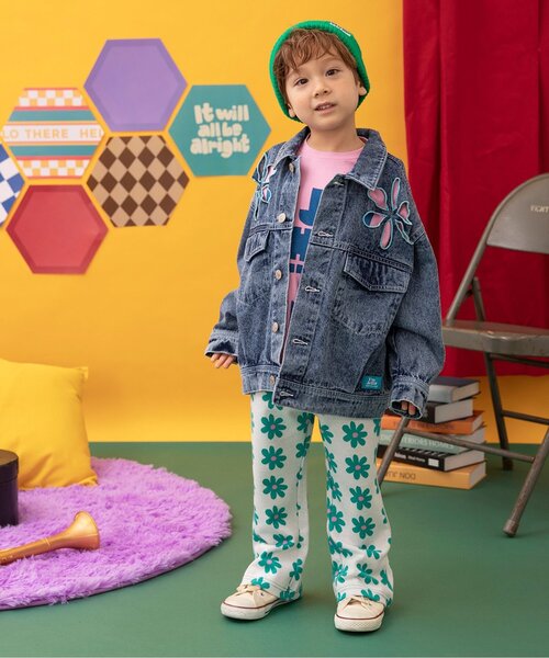 BREEZE（ブリーズ）の「one by more ニットキャップ（ニットキャップ/ビーニー・キッズ・ライム/ピンク/グリーン/オフホワイト/ブルー/ブラック・58/54/50）」の12枚目の写真