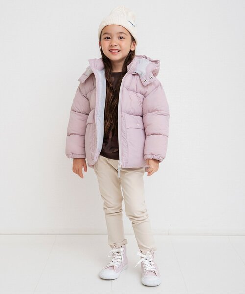 BREEZE（ブリーズ）の「one by more ニットキャップ（ニットキャップ/ビーニー・キッズ・ライム/ピンク/グリーン/オフホワイト/ブルー/ブラック・58/54/50）」の16枚目の写真