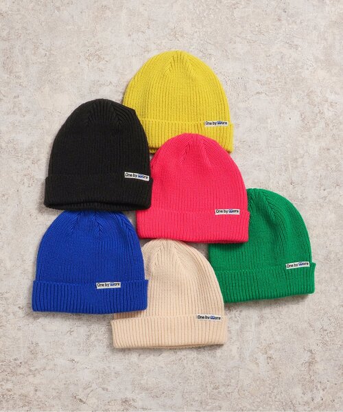 BREEZE（ブリーズ）の「one by more ニットキャップ（ニットキャップ/ビーニー・キッズ・ライム/ピンク/グリーン/オフホワイト/ブルー/ブラック・58/54/50）」の22枚目の写真