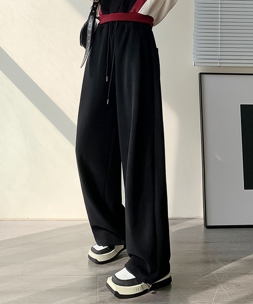 blackdia ocean（ブラックダイヤオーシャン）の「blackdia ocean ドロスト スウェットパンツ（スウェットパンツ・レディース・ブラック/ヘザーグレー/ダークグレー/グレー・MEDIUM/SMALL/LARGE）」の12枚目の写真