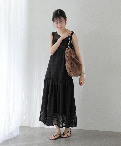 La TOTALITE(ラトータリテ)の「VIOLAd’ORO / ヴィオラドーロ エコファーバッグ 34*34cm(ショルダーバッグ・レディース・アイボリー/ブラウン・FREE)」の15枚目の写真