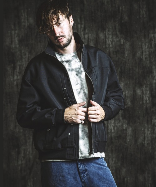 NO ID.（ノーアイディ）の「【NO ID.】Rivet Big Track Blouson / リベット ビッグ トラック ブルゾン（ブルゾン・メンズ・ブラック/グレー・ONE SIZE）」の19枚目の写真