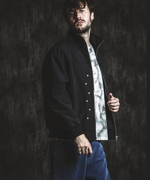 NO ID.（ノーアイディ）の「【NO ID.】Rivet Big Track Blouson / リベット ビッグ トラック ブルゾン（ブルゾン・メンズ・ブラック/グレー・ONE SIZE）」の16枚目の写真