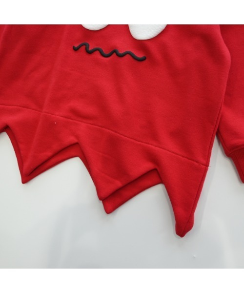 nicohrat(ニコフラート)の「ニコフラート モンスターなりきり トレーナー(スウェット・キッズ・ブルー/ブラック/マスタード/レッド・90cm/100cm/110cm/120cm/130cm/140cm)」の11枚目の写真