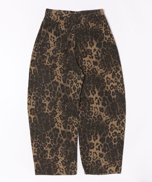 clear（クリア）の「【低身長用サイズ有】ヒョウ柄カーブパンツ[着回し抜群 大人 カジュアル]≪AW新作≫（その他パンツ・レディース・ベージュ・M/XS/S）」の16枚目の写真