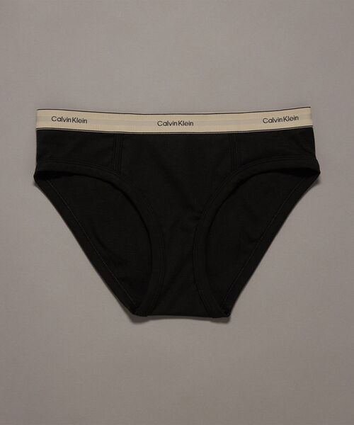 Calvin Klein(カルバン・クライン)の「ビキニショーツ(ショーツ・レディース・ヘザーグレー/ブラック・S/M/L/XS)」の9枚目の写真