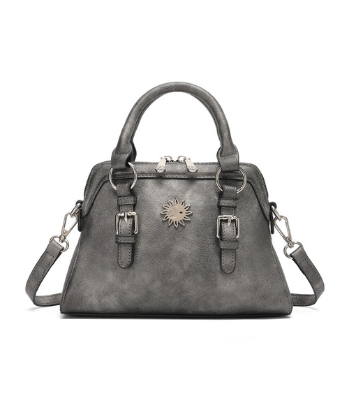 EVRIS（エヴリス）の「【EVRIS/エブリス】SUNNY METAL  アンティーク ハンドバッグ（ボストンバッグ・レディース・グレイッシュベージュ/ブラック/シルバー・FREE）」の20枚目の写真