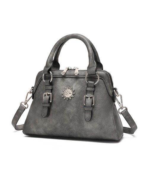 EVRIS（エヴリス）の「【EVRIS/エブリス】SUNNY METAL  アンティーク ハンドバッグ（ボストンバッグ・レディース・グレイッシュベージュ/ブラック/シルバー・FREE）」の21枚目の写真