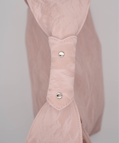 Carmelo（カーメロ）の「Heart handle tote bag / ハートハンドルバッグ（トートバッグ・レディース・ピンク/ブラック・FREE）」の10枚目の写真