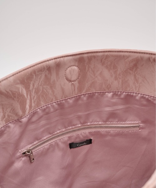 Carmelo（カーメロ）の「Heart handle tote bag / ハートハンドルバッグ（トートバッグ・レディース・ピンク/ブラック・FREE）」の11枚目の写真