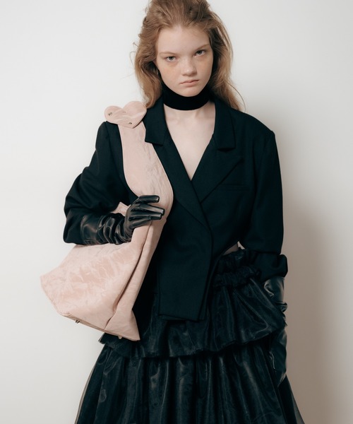 Carmelo（カーメロ）の「Heart handle tote bag / ハートハンドルバッグ（トートバッグ・レディース・ピンク/ブラック・FREE）」の20枚目の写真