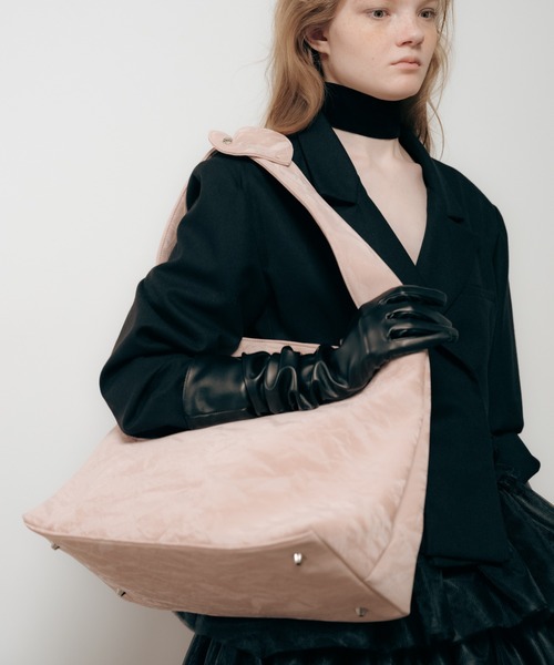 Carmelo（カーメロ）の「Heart handle tote bag / ハートハンドルバッグ（トートバッグ・レディース・ピンク/ブラック・FREE）」の21枚目の写真