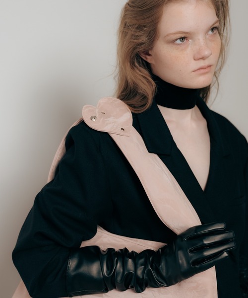 Carmelo（カーメロ）の「Heart handle tote bag / ハートハンドルバッグ（トートバッグ・レディース・ピンク/ブラック・FREE）」の22枚目の写真