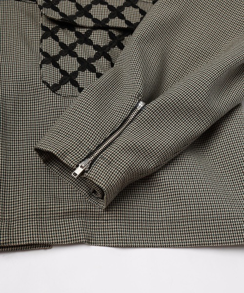 mintdesigns（ミントデザインズ）の「MIX CHECK SHORT COAT（その他アウター・レディース・ブラック/ホワイト・ONESIZE）」の14枚目の写真