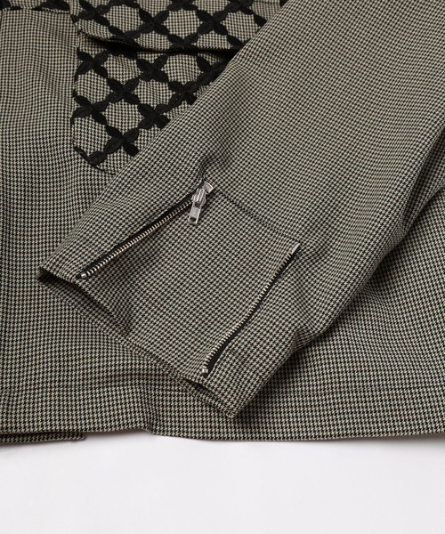 mintdesigns（ミントデザインズ）の「MIX CHECK SHORT COAT（その他アウター・レディース・ブラック/ホワイト・ONESIZE）」の15枚目の写真