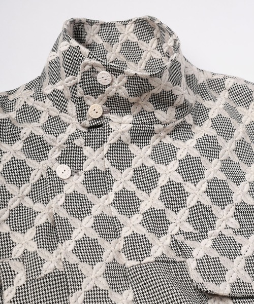 mintdesigns（ミントデザインズ）の「MIX CHECK SHORT COAT（その他アウター・レディース・ブラック/ホワイト・ONESIZE）」の19枚目の写真