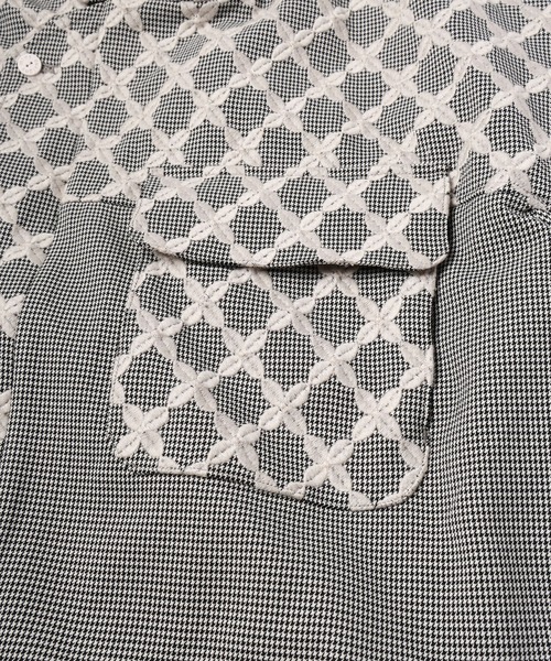 mintdesigns（ミントデザインズ）の「MIX CHECK SHORT COAT（その他アウター・レディース・ブラック/ホワイト・ONESIZE）」の20枚目の写真