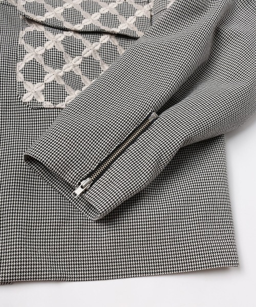 mintdesigns（ミントデザインズ）の「MIX CHECK SHORT COAT（その他アウター・レディース・ブラック/ホワイト・ONESIZE）」の22枚目の写真