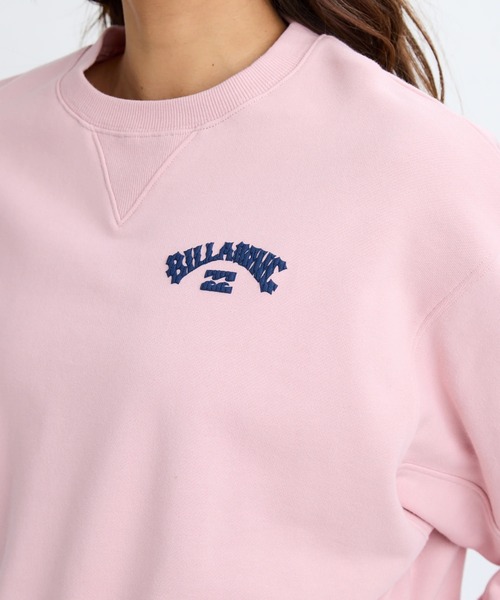 BILLABONG(ビラボン)の「BILLABONG レディース ARCH LOGO LOOSE CROPPED CREW トレーナー 【2025年秋冬モデル】/ビラボンロゴバックプリントスウェットトレーナー(スウェット・レディース・ピンク系その他/ブルー系その他/オフホワイト/アイボリー・MEDIUM)」の21枚目の写真