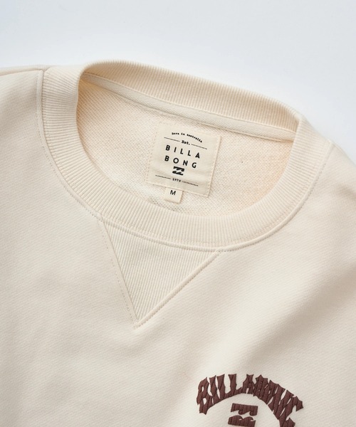 BILLABONG(ビラボン)の「BILLABONG レディース ARCH LOGO LOOSE CROPPED CREW トレーナー 【2025年秋冬モデル】/ビラボンロゴバックプリントスウェットトレーナー(スウェット・レディース・ピンク系その他/ブルー系その他/オフホワイト/アイボリー・MEDIUM)」の14枚目の写真