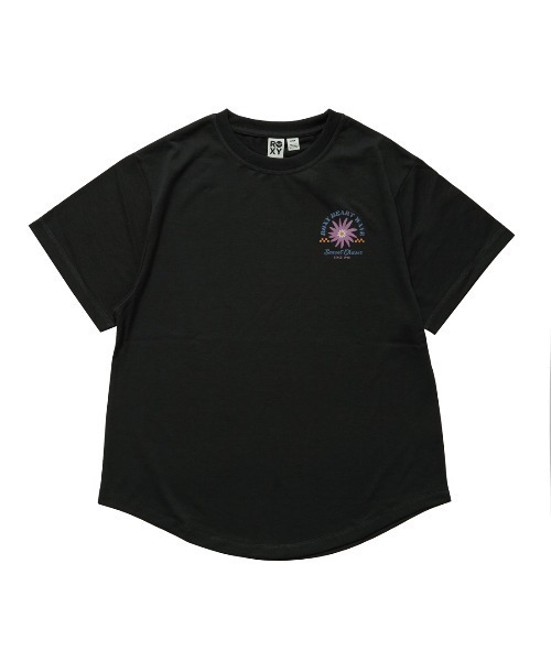 ROXY（ロキシー）の「ロキシー ROXY SUN AND SURF S/S TEE（Tシャツ/カットソー・レディース・ホワイト/ブラック・S/M/L）」の2枚目の写真