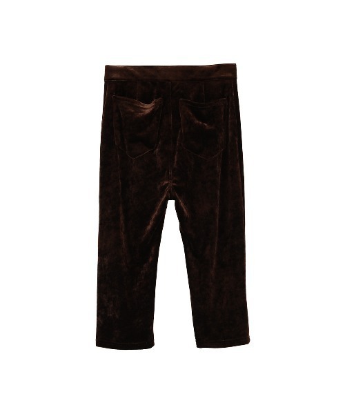 VELOUR CAPRI PANTS（その他パンツ）｜CLANE（クラネ）の