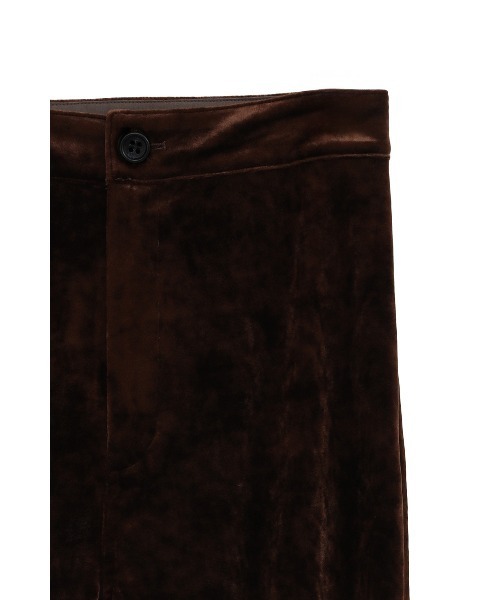 CLANE（クラネ）の「VELOUR CAPRI PANTS（その他パンツ）」 - WEAR