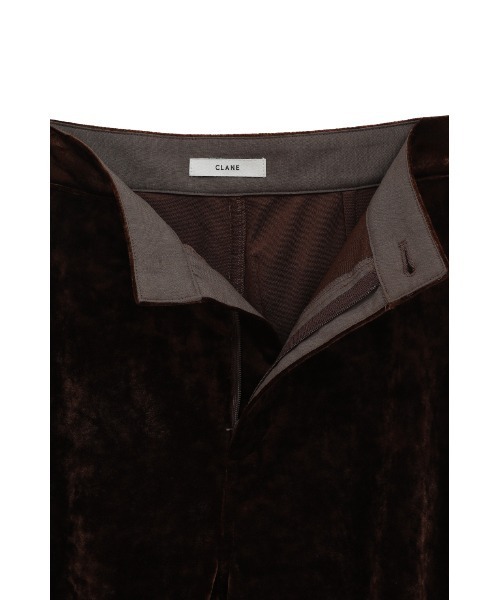 セール】VELOUR CAPRI PANTS（その他パンツ）｜CLANE（クラネ）の