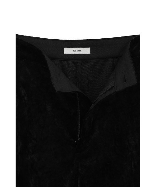 VELOUR CAPRI PANTS（その他パンツ）｜CLANE（クラネ）の