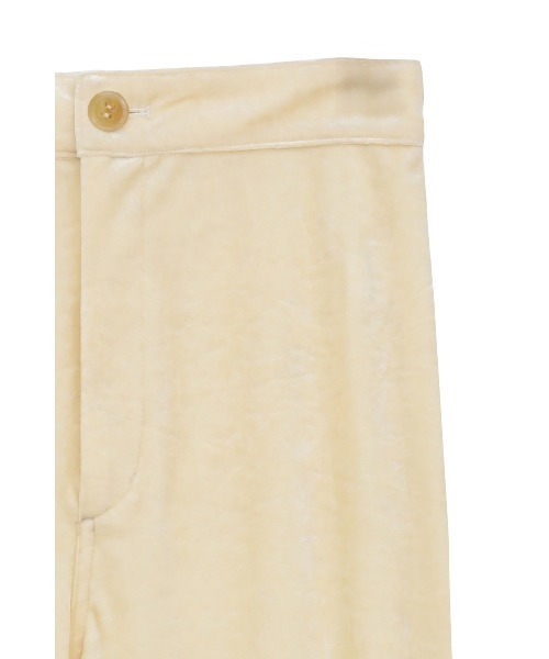 VELOUR CAPRI PANTS（その他パンツ）｜CLANE（クラネ）の
