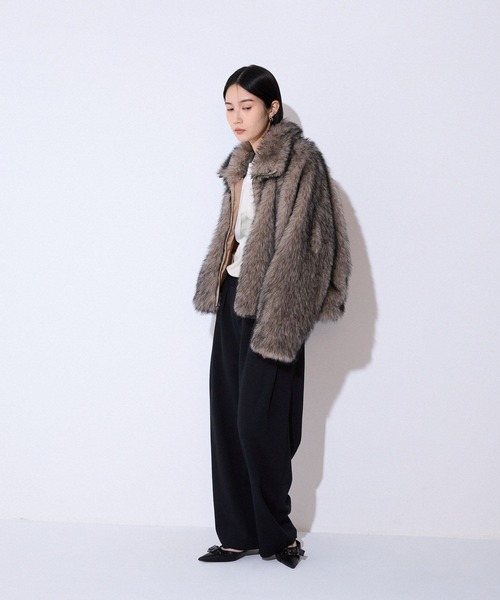 JEANASIS(ジーナシス)の「スウェットコクーンタックパンツ/595303(スウェットパンツ・レディース・ネイビー/オートミール/ブラック/グレー・FREE/SMALL)」の17枚目の写真