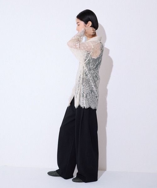 JEANASIS(ジーナシス)の「スウェットコクーンタックパンツ/595303(スウェットパンツ・レディース・ネイビー/オートミール/ブラック/グレー・FREE/SMALL)」の9枚目の写真