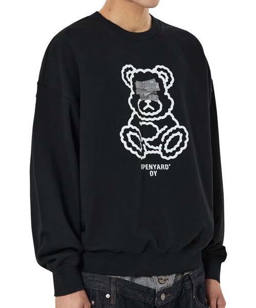 OY(オーワイ)の「『OY/オーワイ』TAPE DOLLY CREWNECK/テープオードリー クルーネック(スウェット・レディース・ホワイト/ブラック・L/M)」の12枚目の写真