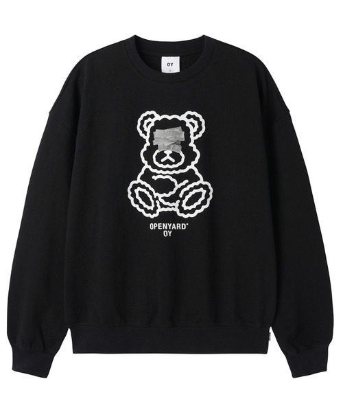 OY(オーワイ)の「『OY/オーワイ』TAPE DOLLY CREWNECK/テープオードリー クルーネック(スウェット・レディース・ホワイト/ブラック・L/M)」の15枚目の写真