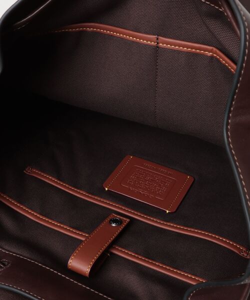 COACH（コーチ）の「レノックス バックパック（バックパック/リュック・メンズ・ブラウン系その他・ONE）」の8枚目の写真